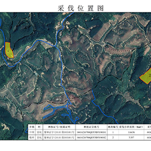 紫金縣中壩鎮(zhèn)富坑村2022年生態(tài)公益林采伐設計書項目